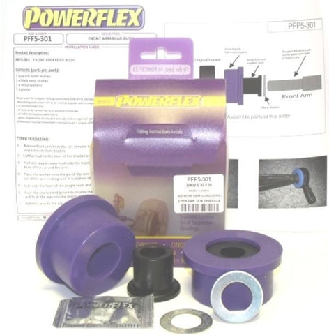 Powerflex E30/36/Z3 front control arm bushings