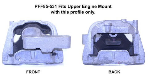 Powerflex VW/Audi Upper Engine Mount Insert (1K0199262)